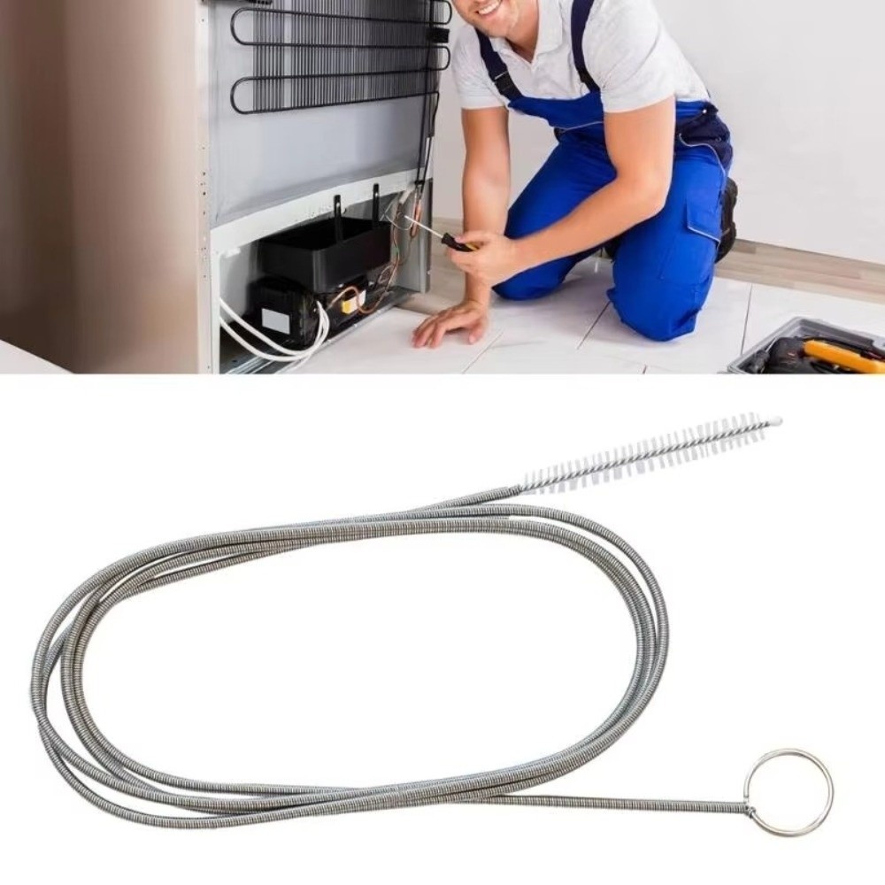 Pipe Bending Spring - Uzun Esnek Buzdolabı Drenaj Temizleme Fırçası