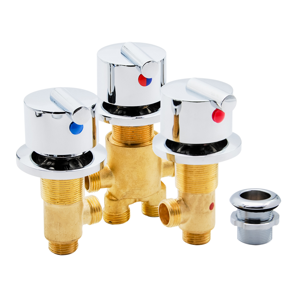 Basin Mixer Cartridge - Bronz krom seramik kartuş soğuk ve