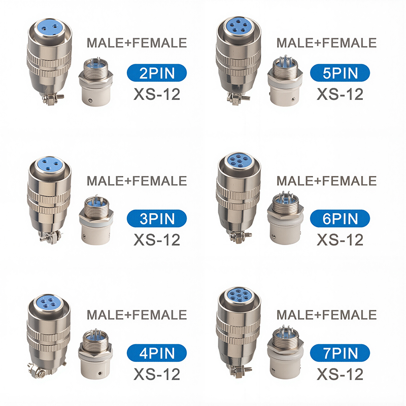 Push Fit Connector - 5/20 adet XS12 konnektörü 12mm itme-çekme