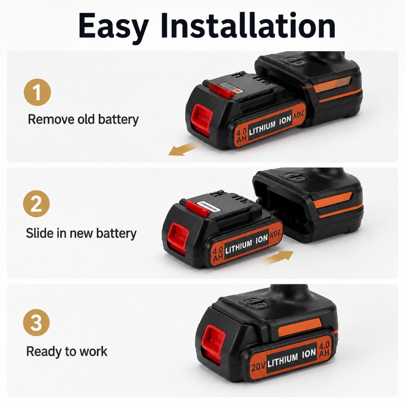 Black+Decker Tool Cordless - Black&Decker 20V Akülü Aletler için 20V